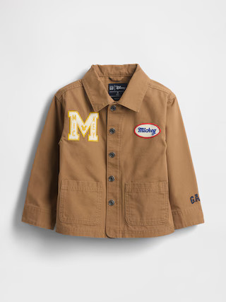 Gap × Disney Baby & Toddler Mickey Mouse Canvas Chore Jacket | Gap (US)