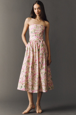 En Saison Arya Cotton Plus Midi Dress | Anthropologie (US)