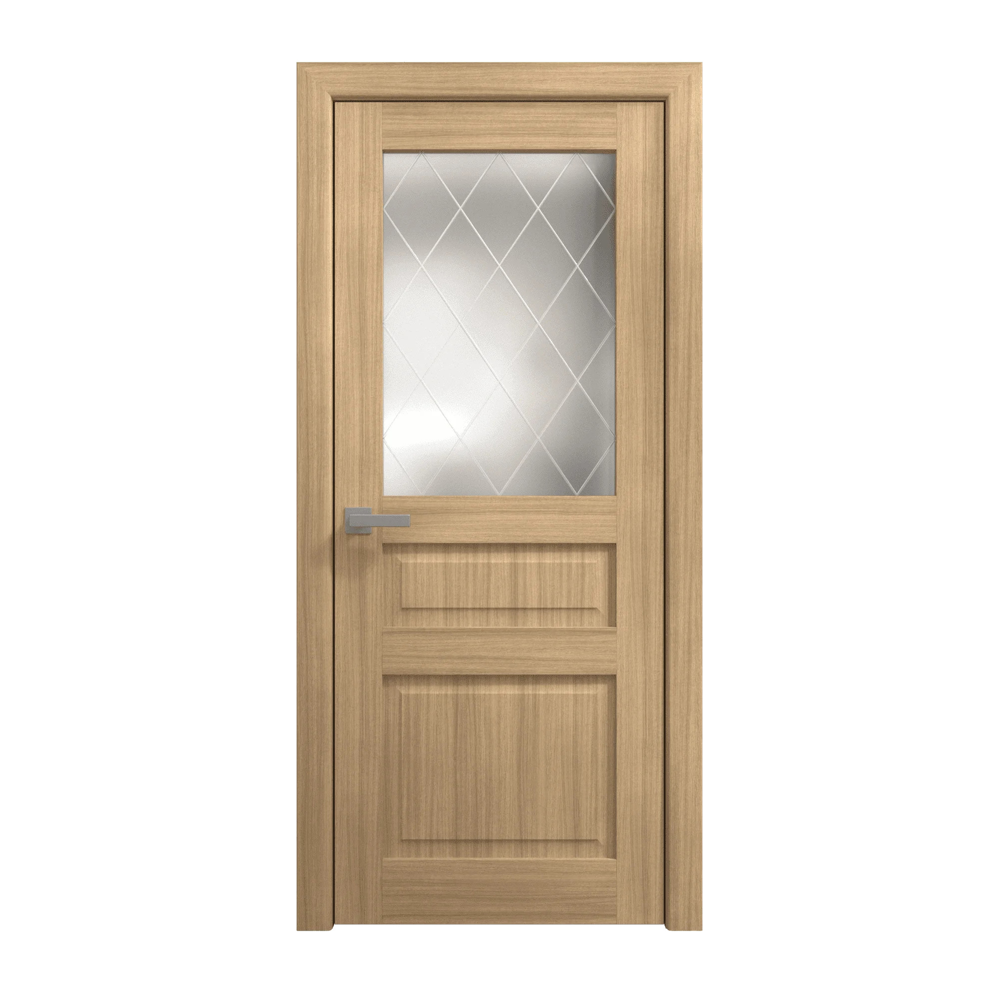 Interior Solid French Door 24 x 84 inches | Ego 5011 Natural Oak | Single Regular Panel Frame Han... | Walmart (US)