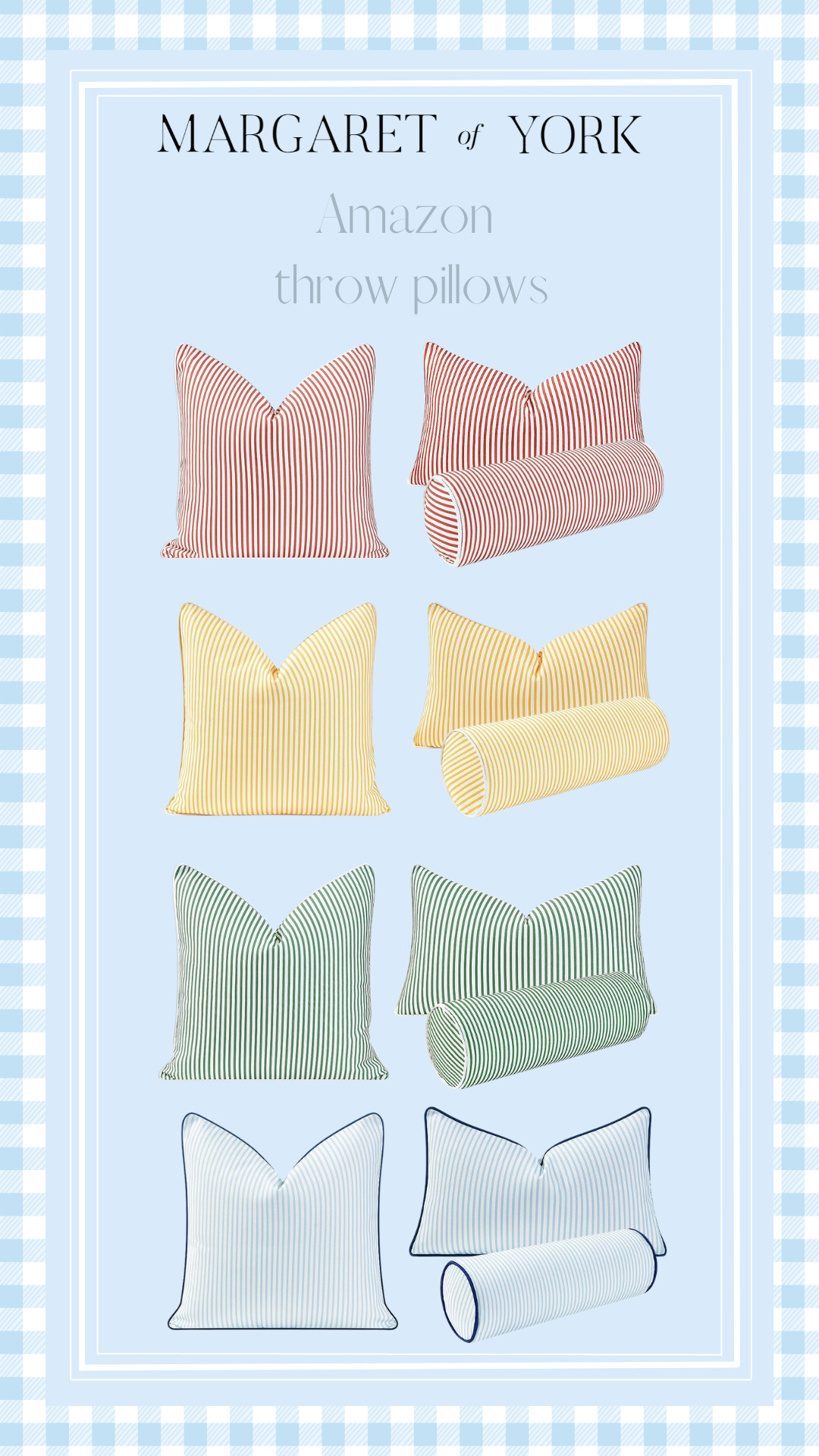 Hofdeco Premium Coastal Patio Indoor Outdoor Pillow Cover Only, 20"x20" Water Resistant for Backy... | Amazon (US)