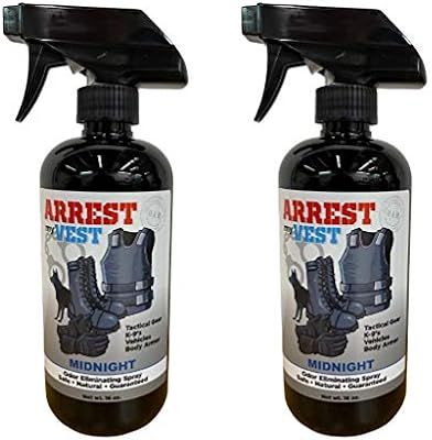 Arrest My Vest Military and Police Grade Odor Eliminating Spray for Body Armor Odor, Tactical Gea... | Amazon (US)