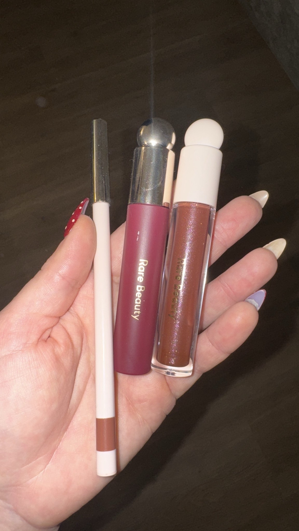 current fall lip combo 🍷

liner: Wise
lip tint: Affection
lip gloss: Blaze (shimmery) 


#LTKFindsUnder50 #LTKHoliday #LTKBeauty