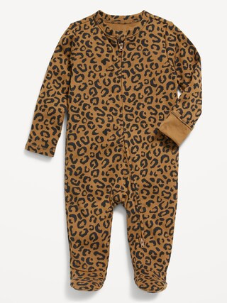 Unisex Printed 2-Way-Zip Sleep &amp; Play Footed One-Piece for Baby | Old Navy (US)