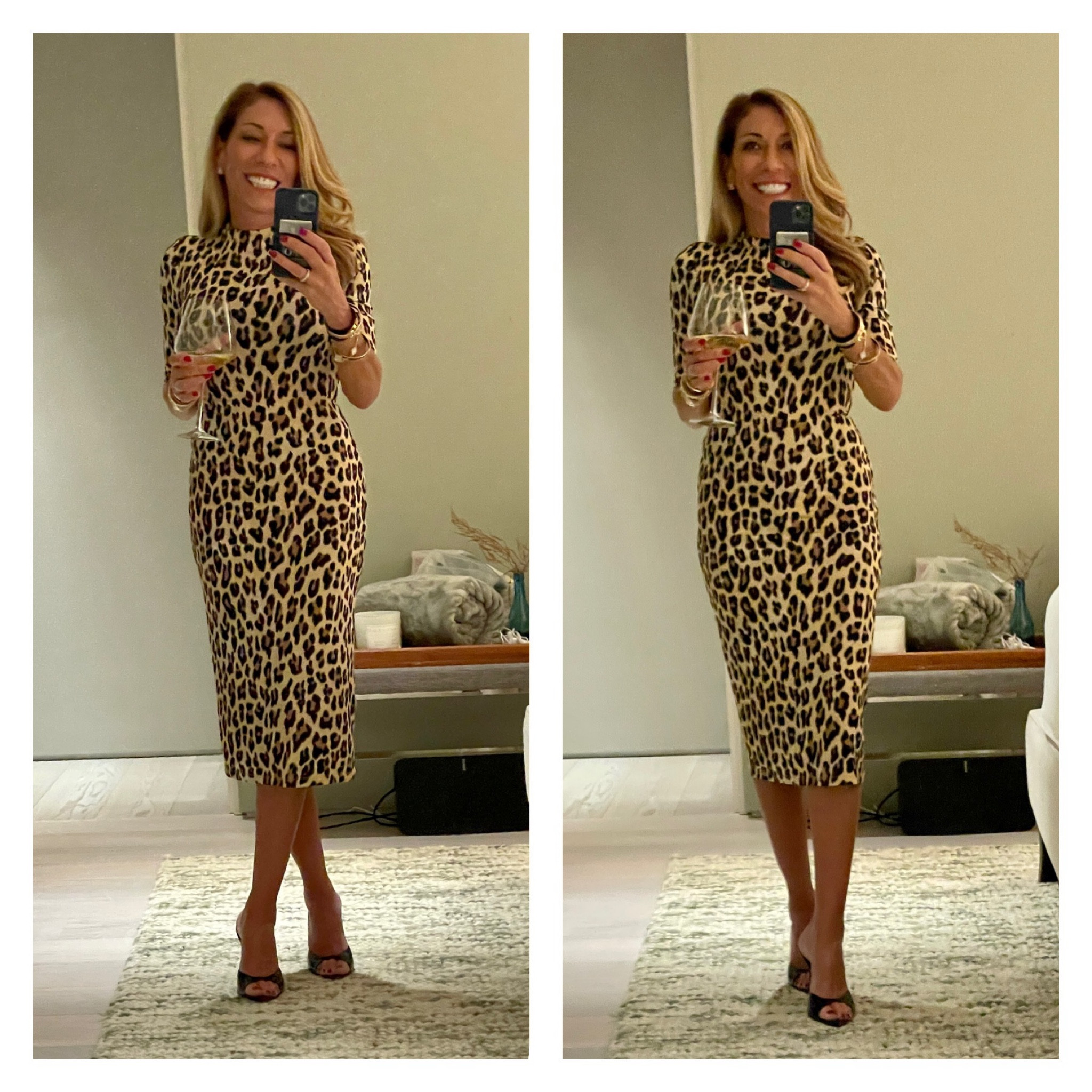 alice and olivia delora fitted mock neck dress Steven Land Dress Shirt| Classic Fit | French Cuff main image 1