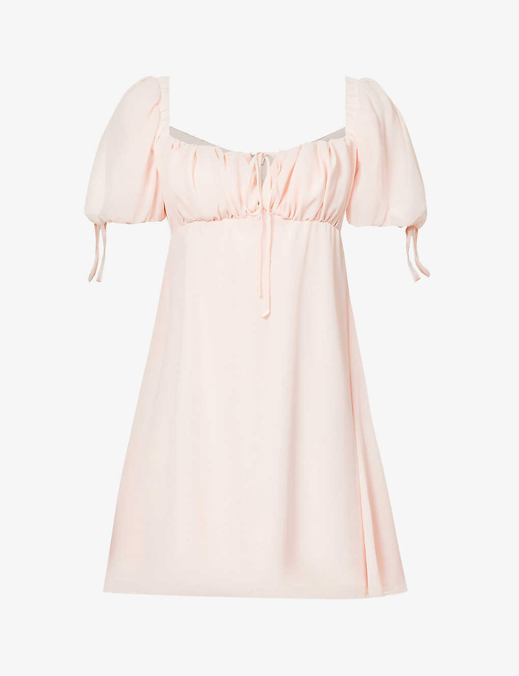 Princess flared woven mini dress | Selfridges