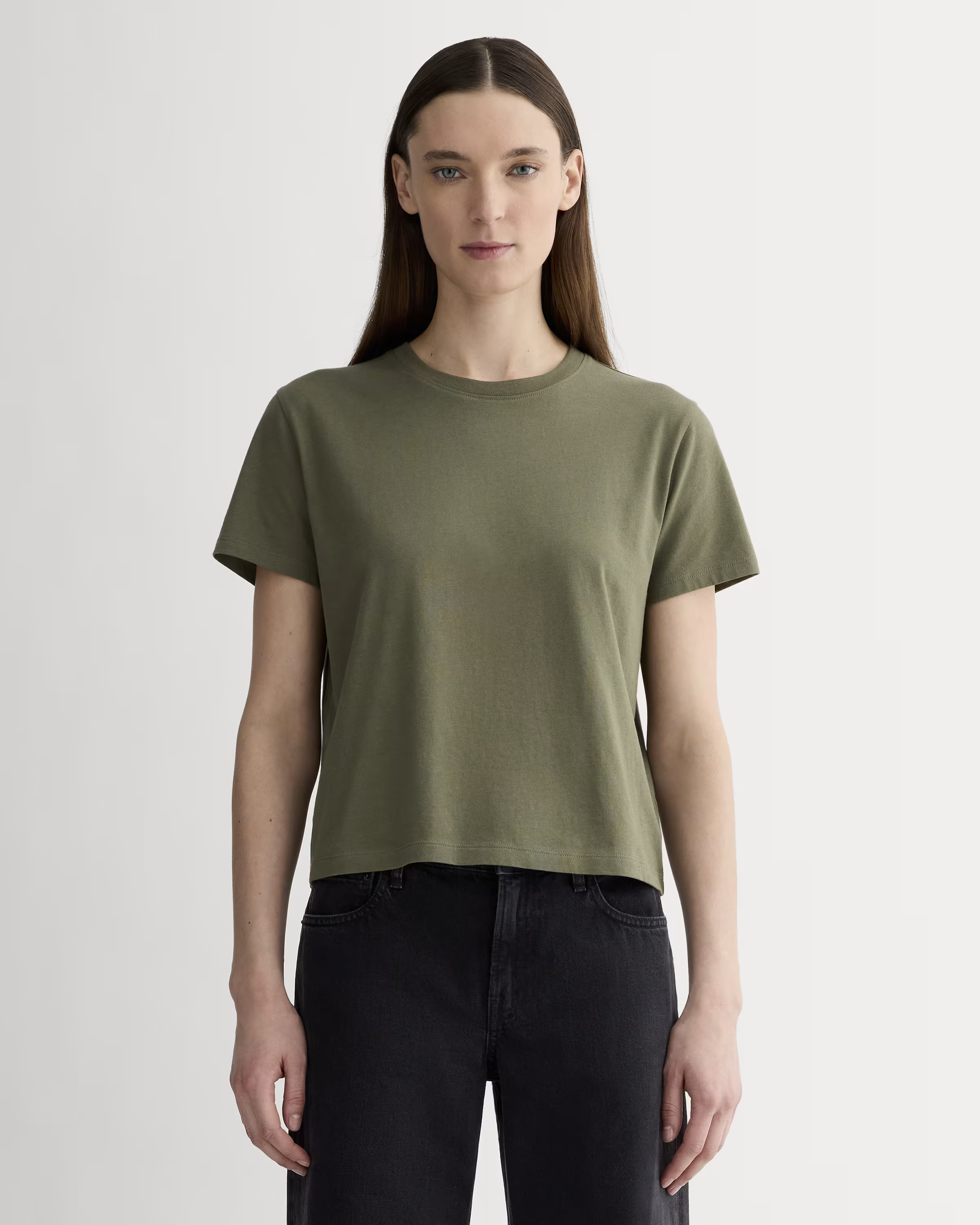 The Box-Cut Tee in Essential Cotton | Everlane