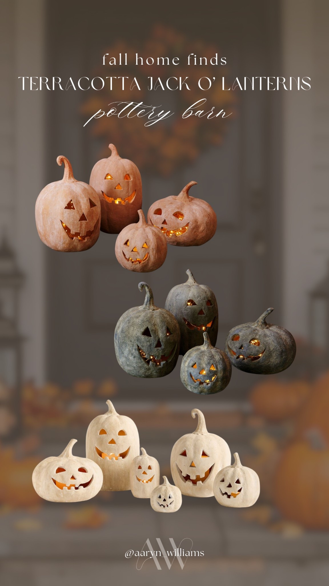 spooky season but make it chic 🎃✨ these pottery barn terracotta jack o’ lanterns are the perfect cozy touch for your porch or mantel this fall 🍂🕯

#ltkhome #ltkfall #fallhomedecor #halloweendecor #jackolantern #cozyseason #ltkfinds #fallvibes

#LTKSeasonal #LTKHome