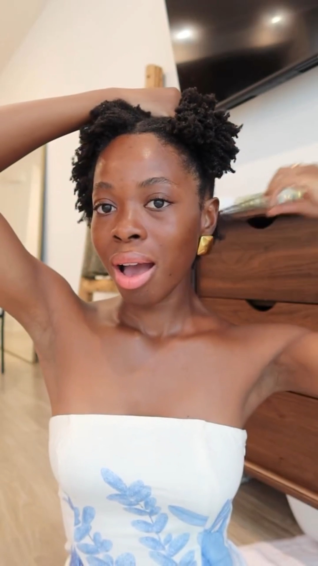 My curly hair routine 🤍

I always get asked on how I style my hair so here’s a little clip of my routine. I section my hair like this throughout my entire hair. After I moisturize my hair, I either use a diffuser or leave it to air dry. 99% of the time, I will air dry so my hair can shrink even more the next day! I did record for YouTube so I’ll post the longer video and results on there soon.

Psalms 16:8 “I know the LORD is always with me. I will not be shaken, for He is right beside me”

Natural hair curls curly routine

#LTKBeauty #LTKStyleTip #LTKFindsUnder50