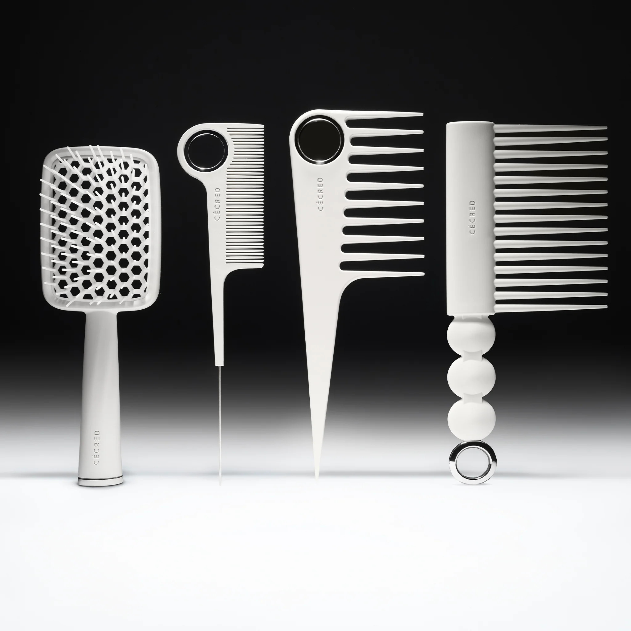 Hair Brush & Comb Set - Essential Tools Bundle | Cécred | Cecred
