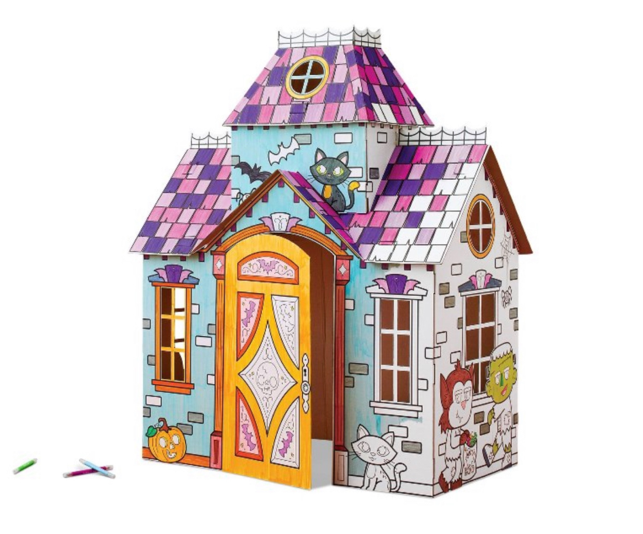 Love this color your own haunted house fort kit from Target! #halloweenfun

#LTKHalloween #LTKfamily #LTKkids