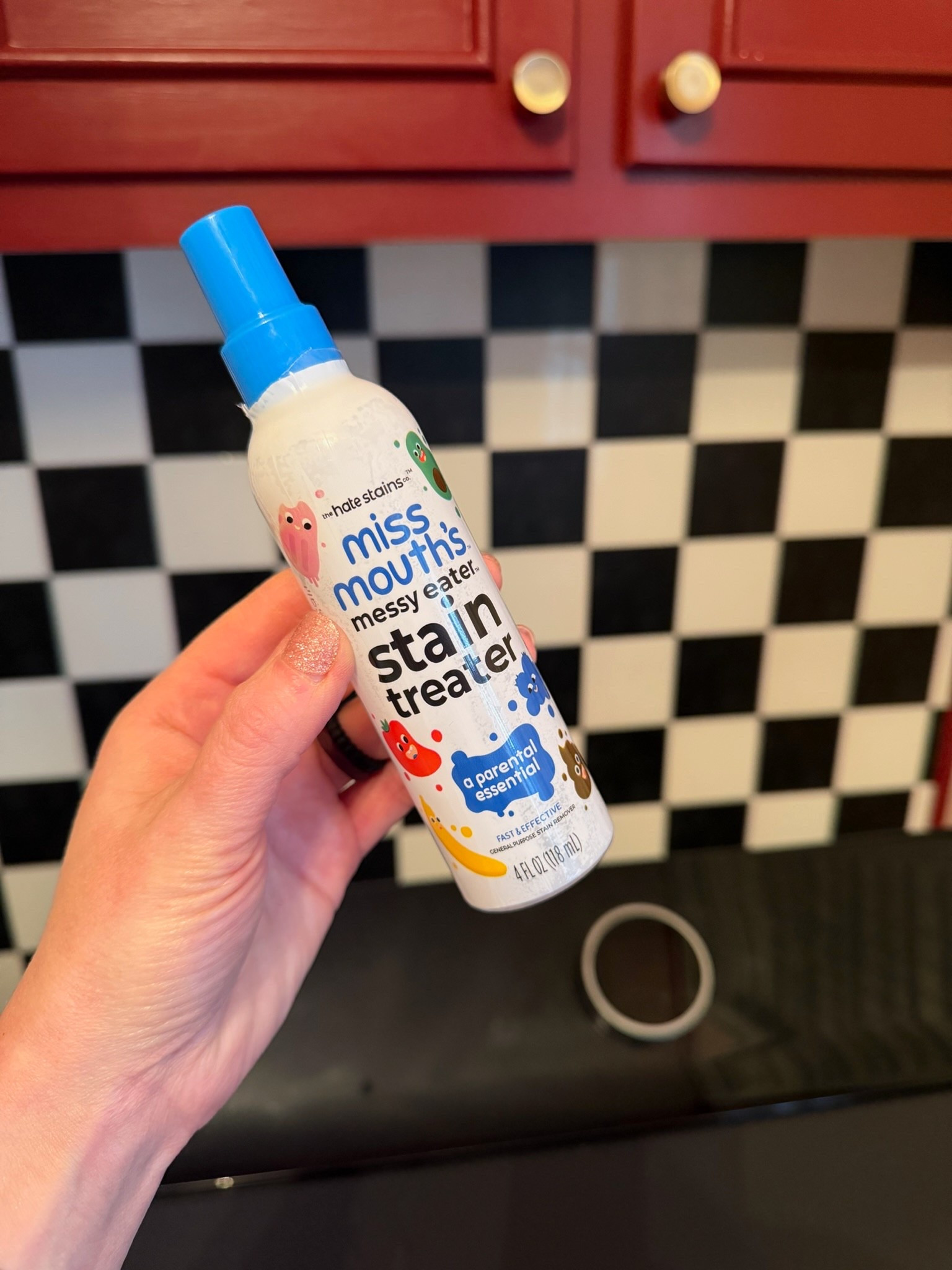 Keeping this one stocked at all times ✨ Miss Mouth’s Messy Eater Stain Treater handles stubborn food stains like a pro—perfect for busy households and everyday wear. A small bottle that makes a big difference in the laundry room.
#laundryroommusthave #stainremover #missmouthsstaintreater #cleaningfavorites #homeorganization #laundrytips #eanesinteriors


#LTKFindsUnder50 #LTKHome #LTKSeasonal