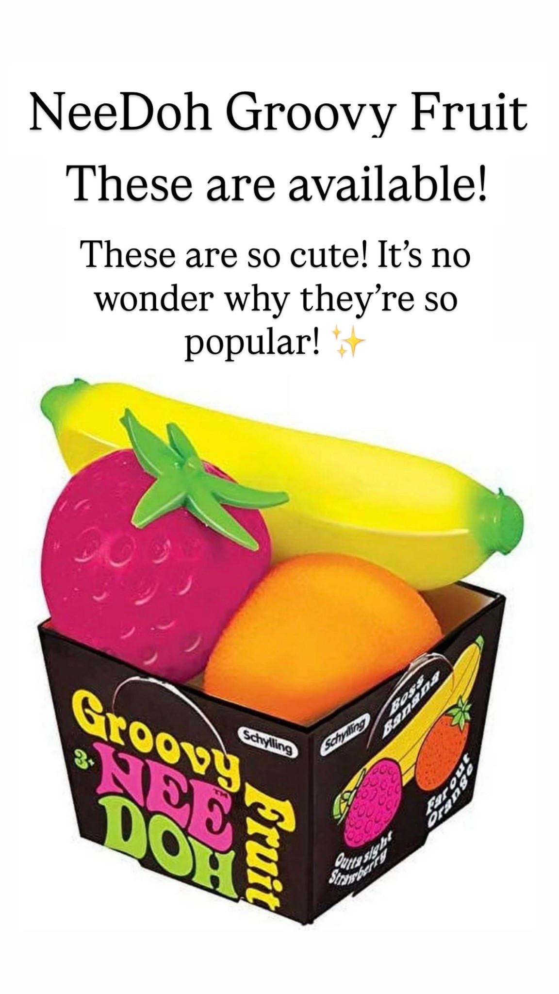NeeDoh Groovy Fruit

#LTKKids