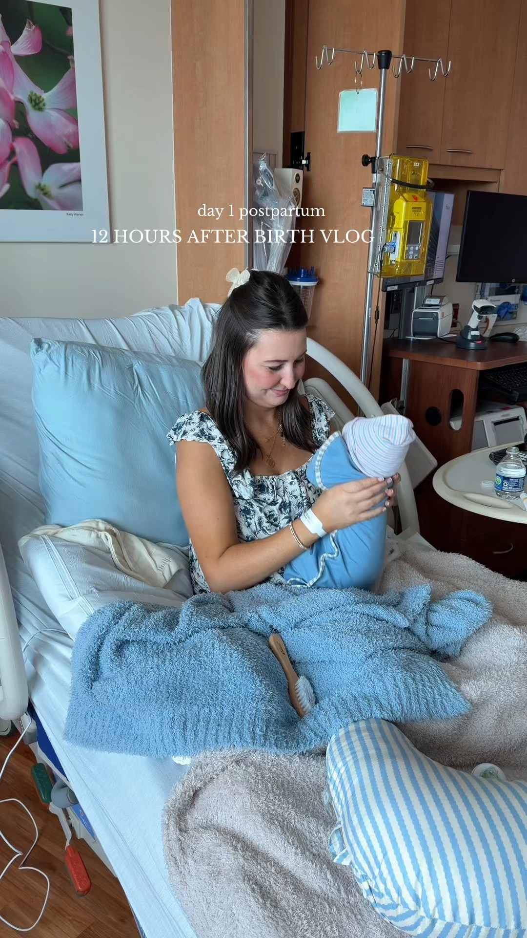 1 day postpartum, morning after birth hospital vlog & postpartum recovery essentials🤍

#LTKmomlife #LTKBaby #LTKBump