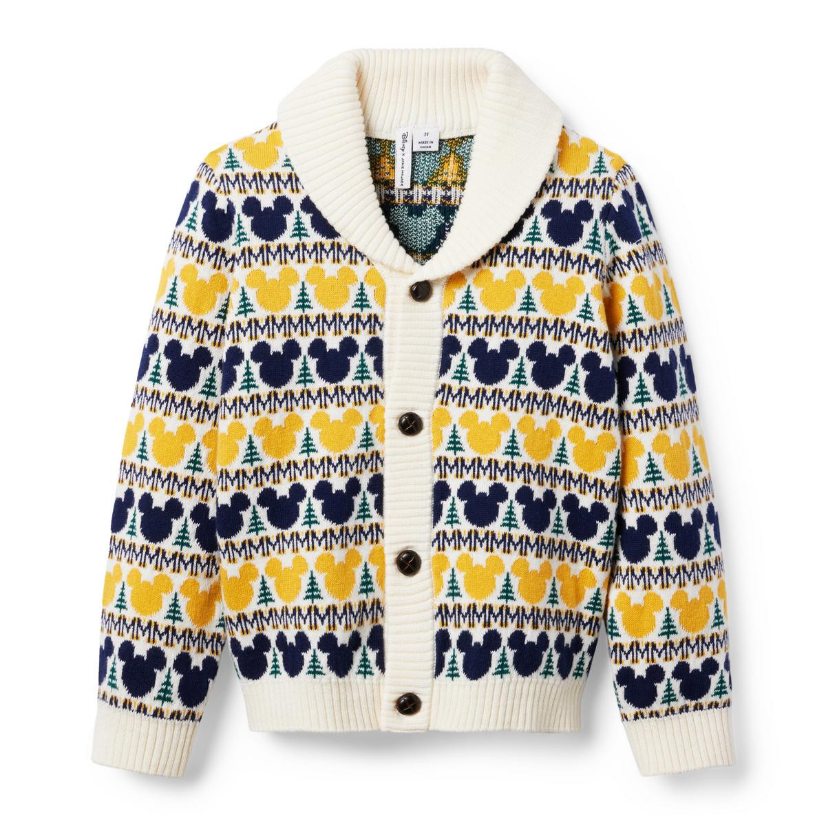 Disney Mickey Mouse Fair Isle Cardigan | Janie and Jack