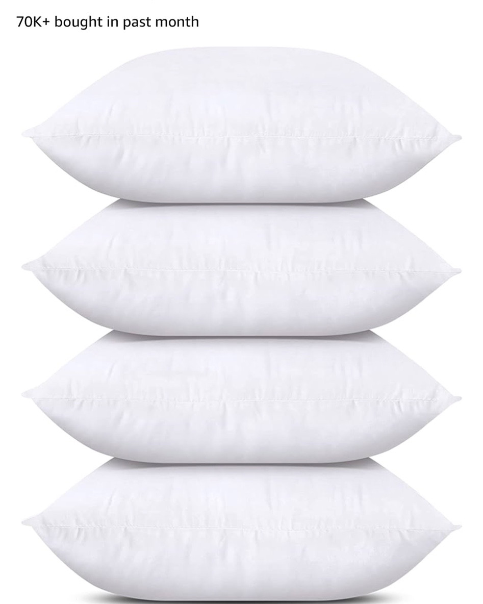 I have 3 of these on my bed with the pillow covers I’ll link in another post !
It gives a nice classy look when you stand them up against the headboard.

#LTKSaleAlert #LTKHome #LTKHoliday