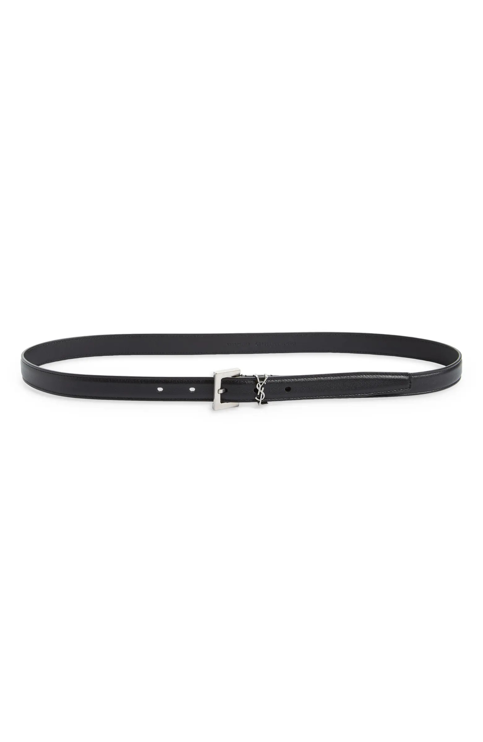 Monogram Leather Belt | Nordstrom