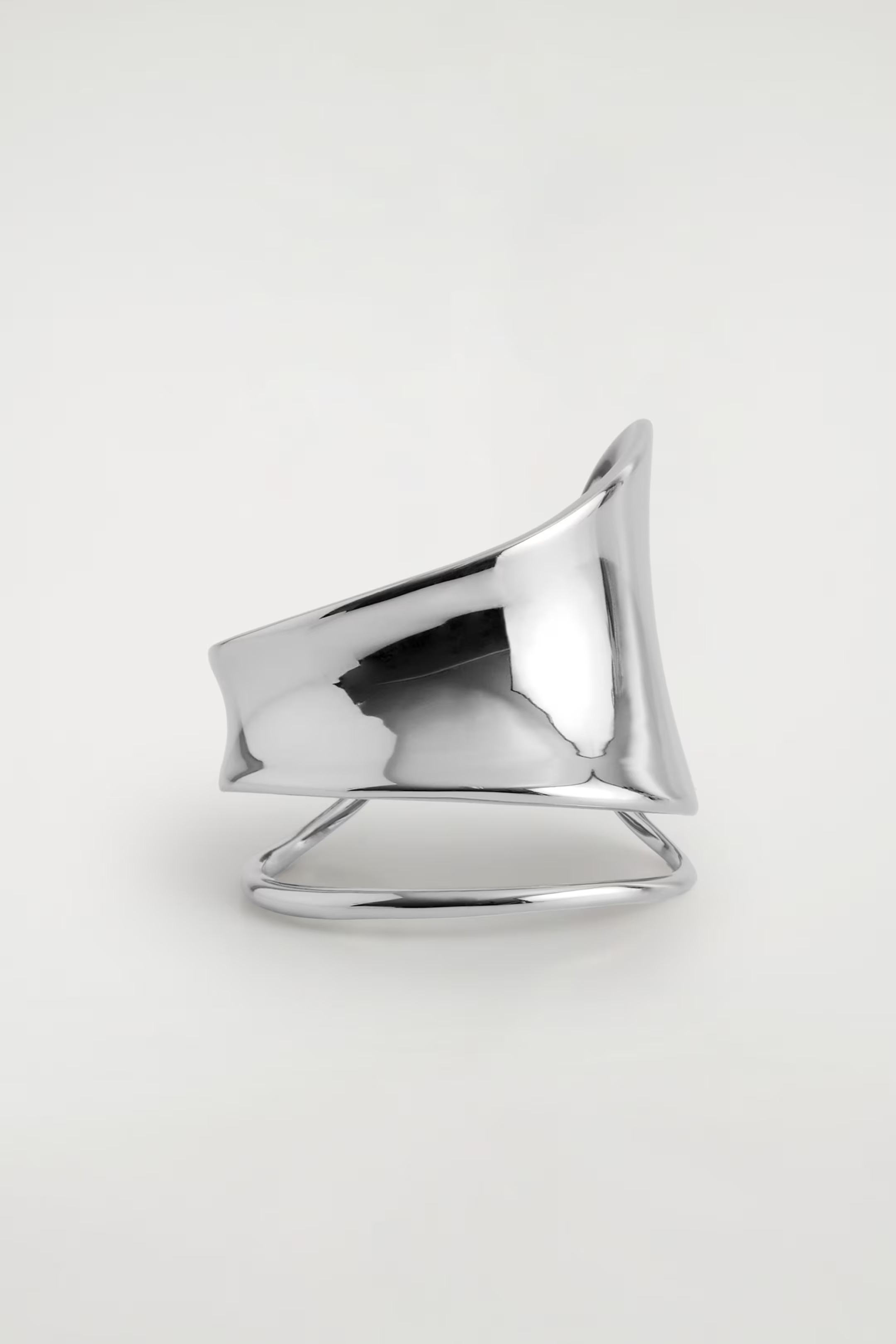 DOUBLE-WRAP CUFF - SILVER | COS GB | COS UK
