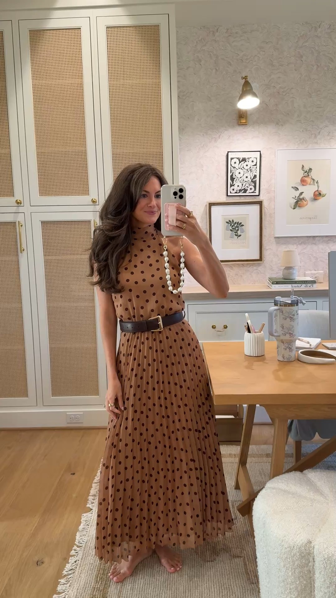 Brand new dress from Zara!  

Fall transitional dress, polka dots, brown belt, fall fashion

#LTKFindsUnder100 #LTKPetite #LTKSeasonal