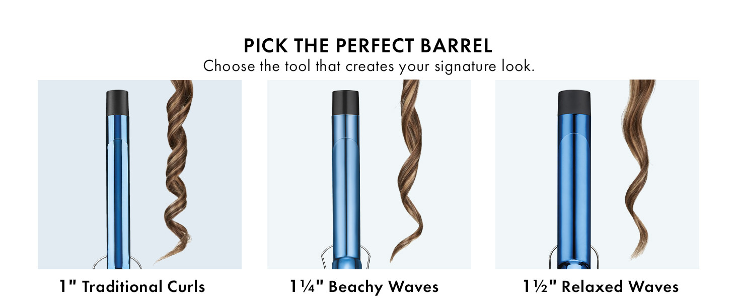 Nano Titanium Professional Curling Iron with Extended/Long Barrel Perfect for Longer Hair | Amazon (US)