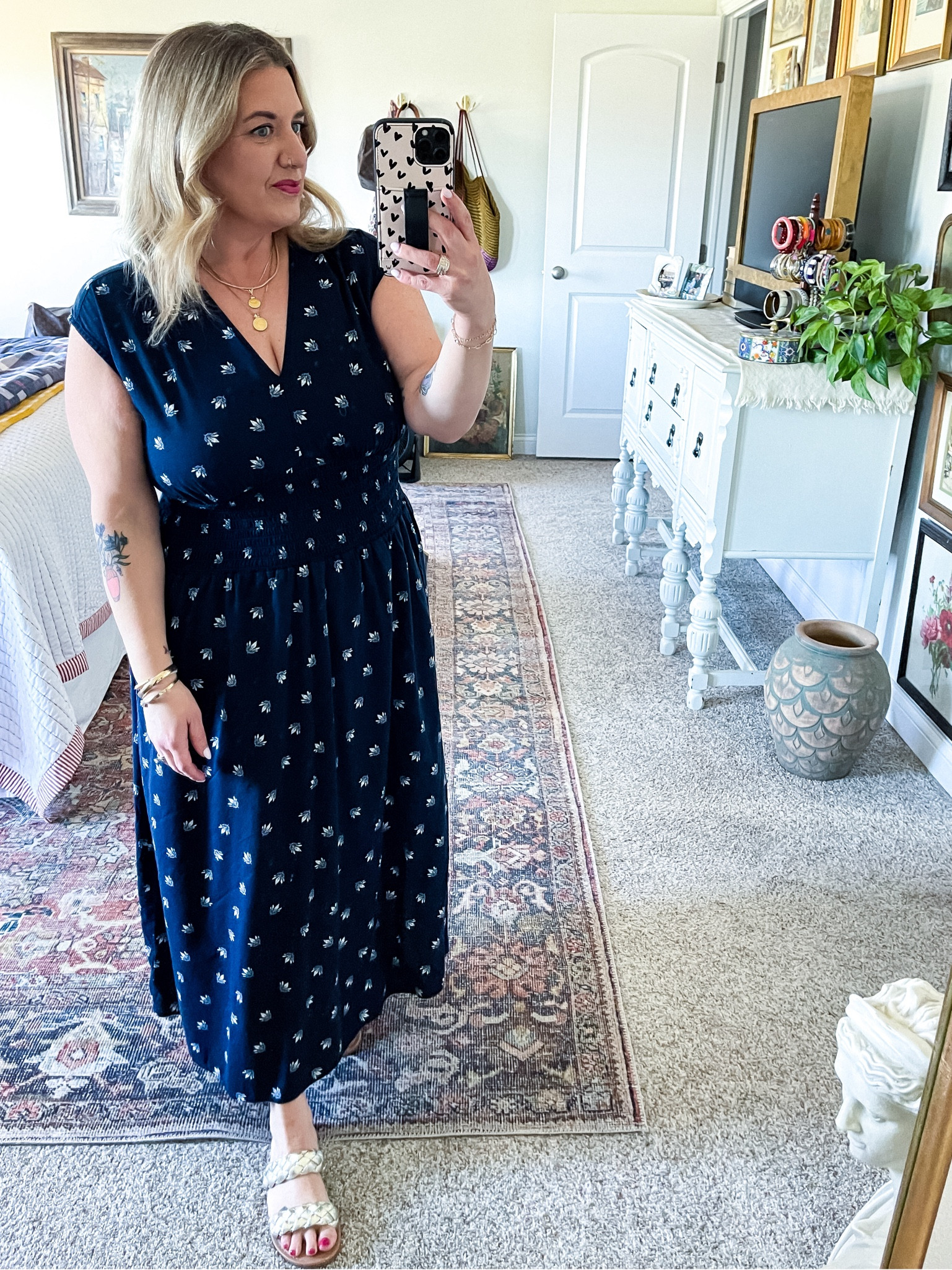 50% site wide at Old Navy, including this waist defined midi dress. Spring dress. Easter dress. 

#LTKSeasonal #LTKover40 #LTKmidsize