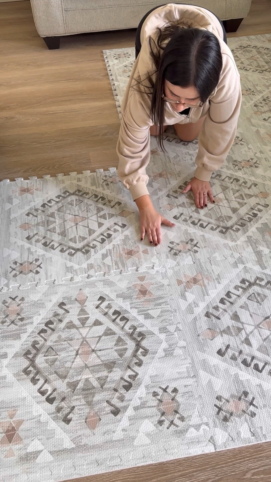 🤍🏡 toddler play may that doubles as a rug!

#LTKkids #LTKhome #LTKbaby