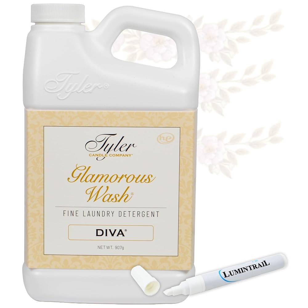 Tyler Glamorous Wash DIVA Fine Laundry Detergent with Stain Remover Pen - DIVA Liquid Detergent D... | Amazon (US)
