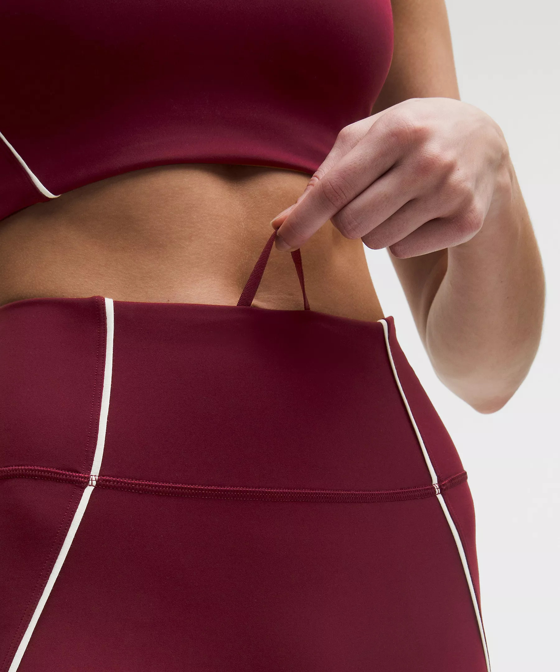 Wunder Train No-Line Piped High-Rise Tight 25" | Lululemon (US)