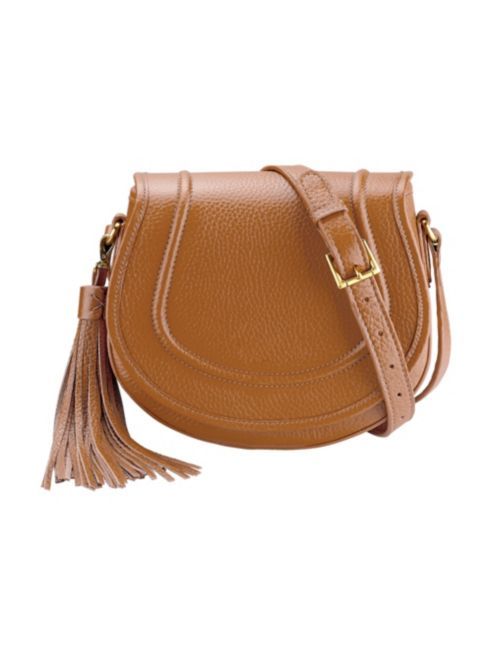 Gigi New York - Jenni Pebbled Leather Saddle Bag | Saks Fifth Avenue