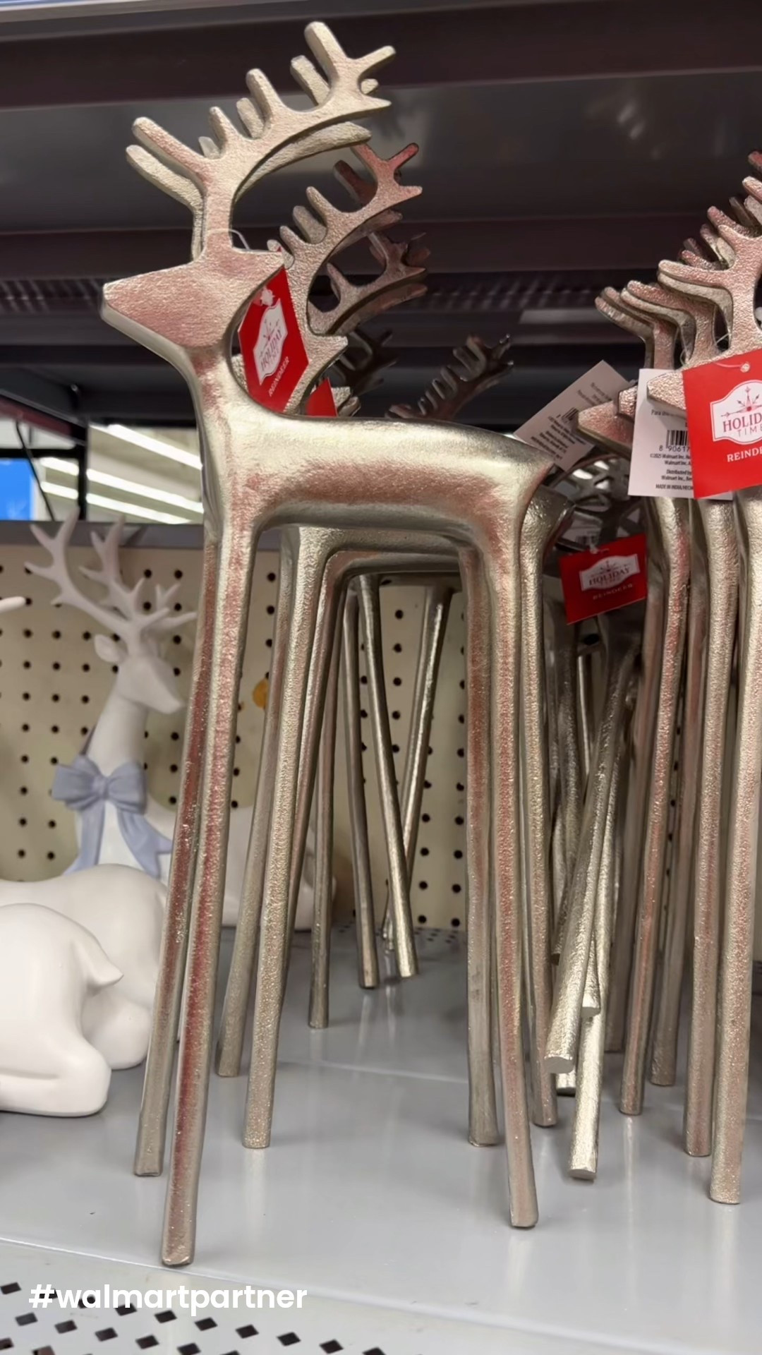 These are a great alternative to the black reindeer I see all over! They come in gold and silver, smooth and pitted. They are sturdy! They are so pretty in person!

#LTKHoliday #LTKHome #LTKSeasonal