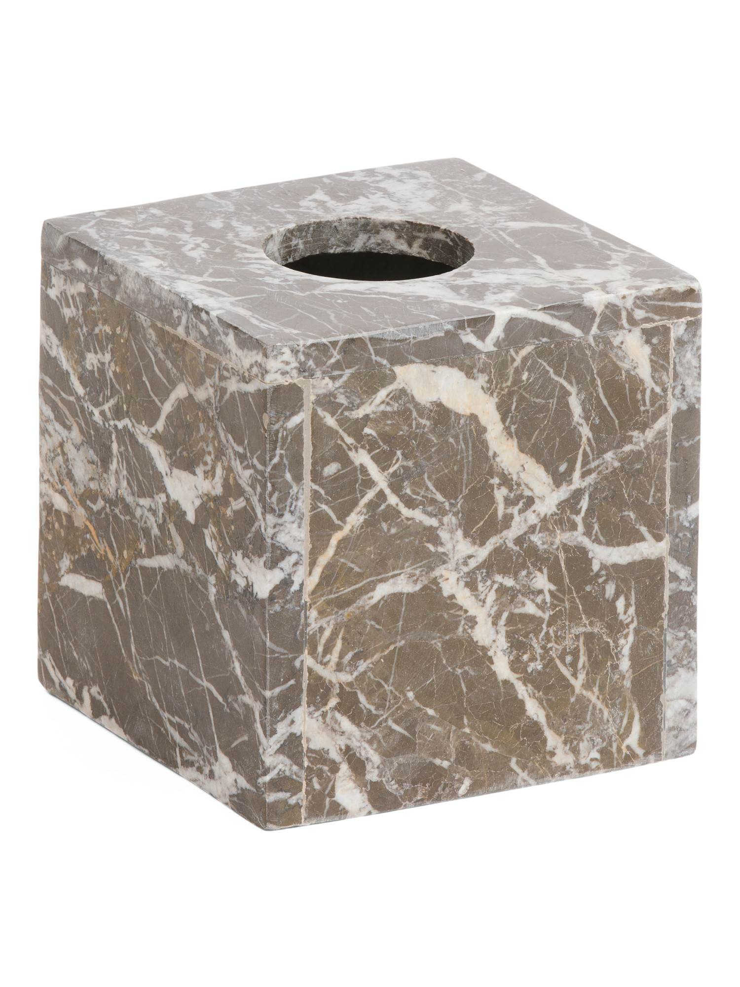 Marble Tissue Box Holder | TJ Maxx