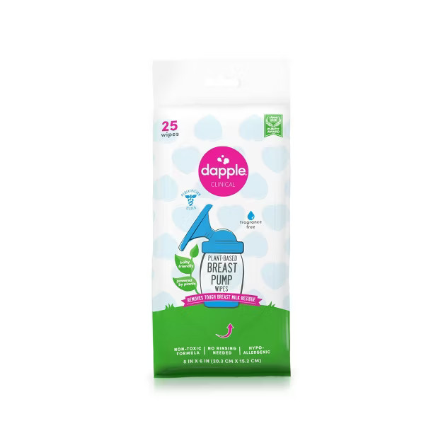 Dapple Baby Breast Pump Cleaner Wipes - Fragrance Free | Target