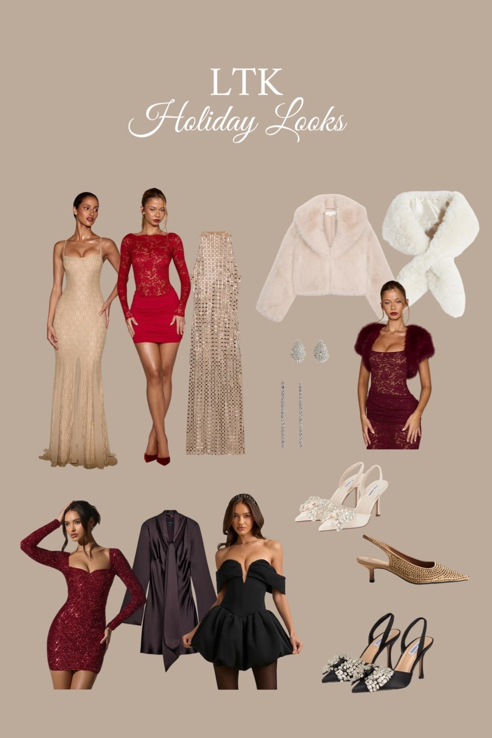 Festliche Kleider & Holiday Looks für Events, Dinner & Feiern ✨
Alle Teile sind verlinkt🎄🤍

#LTKpartywear #LTKfestive #LTKeurope