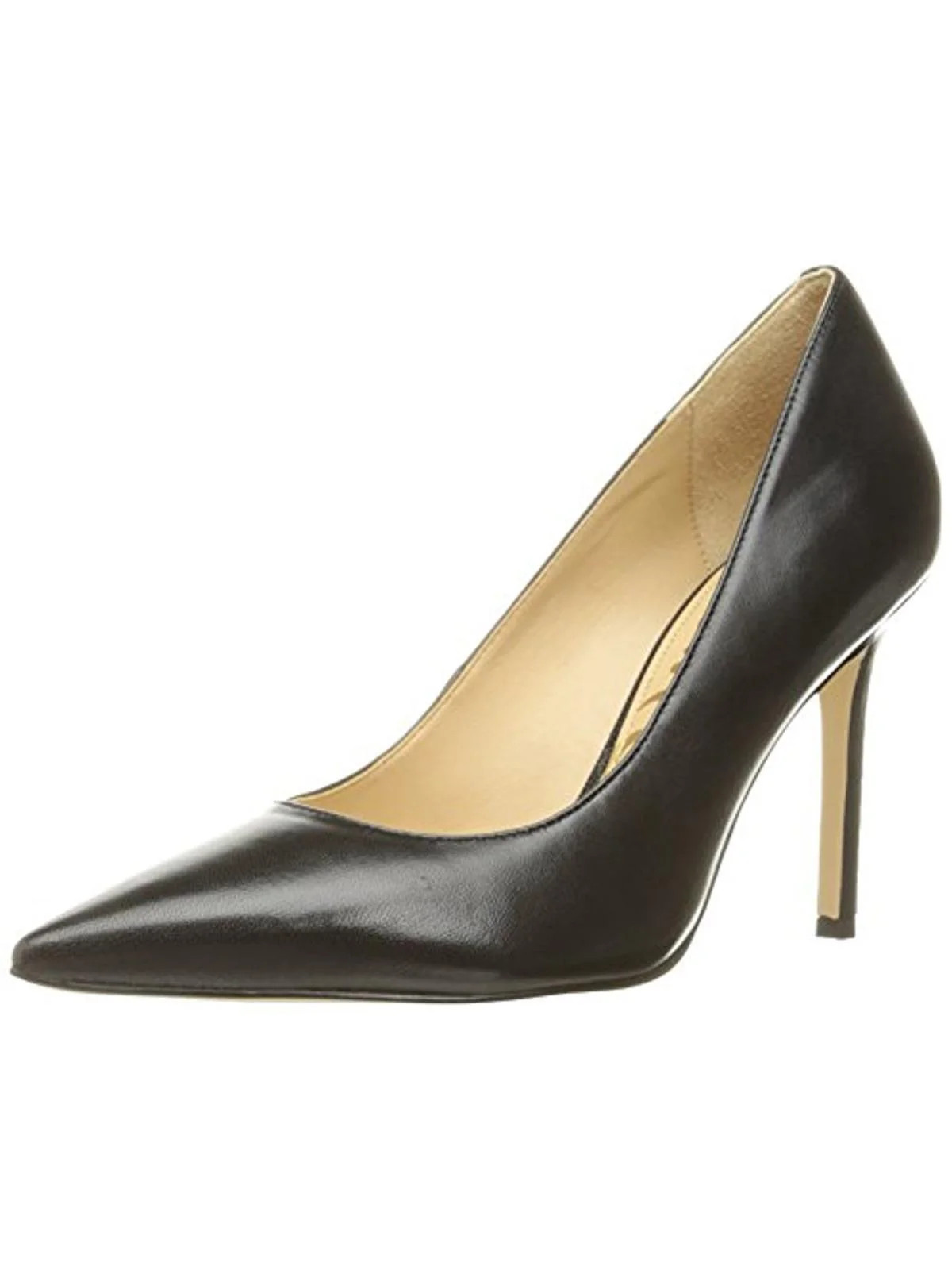 Sam Edelman Womens Hazel Leather Pointed Toe Pumps | Walmart (US)
