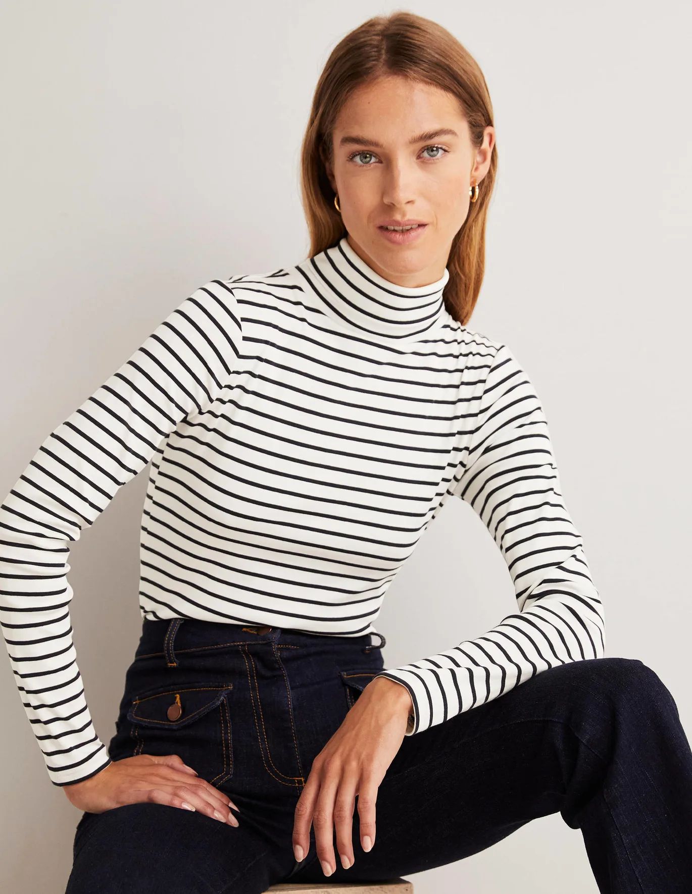 Essential Roll-neck Top | Boden (US)