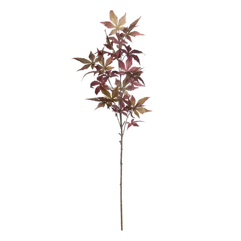 Red Japanese Maple Ivy Spray, 38" | At Home