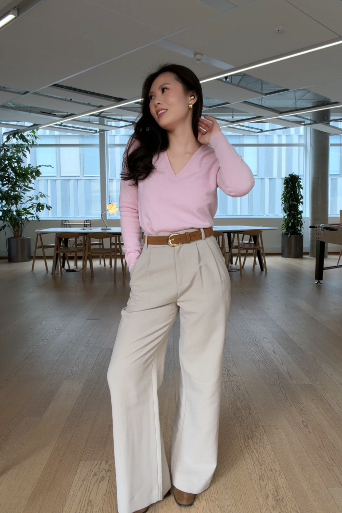 Cashmere knit XS, trousers w23 short

#LTKspring #LTKworkwear #LTKuk