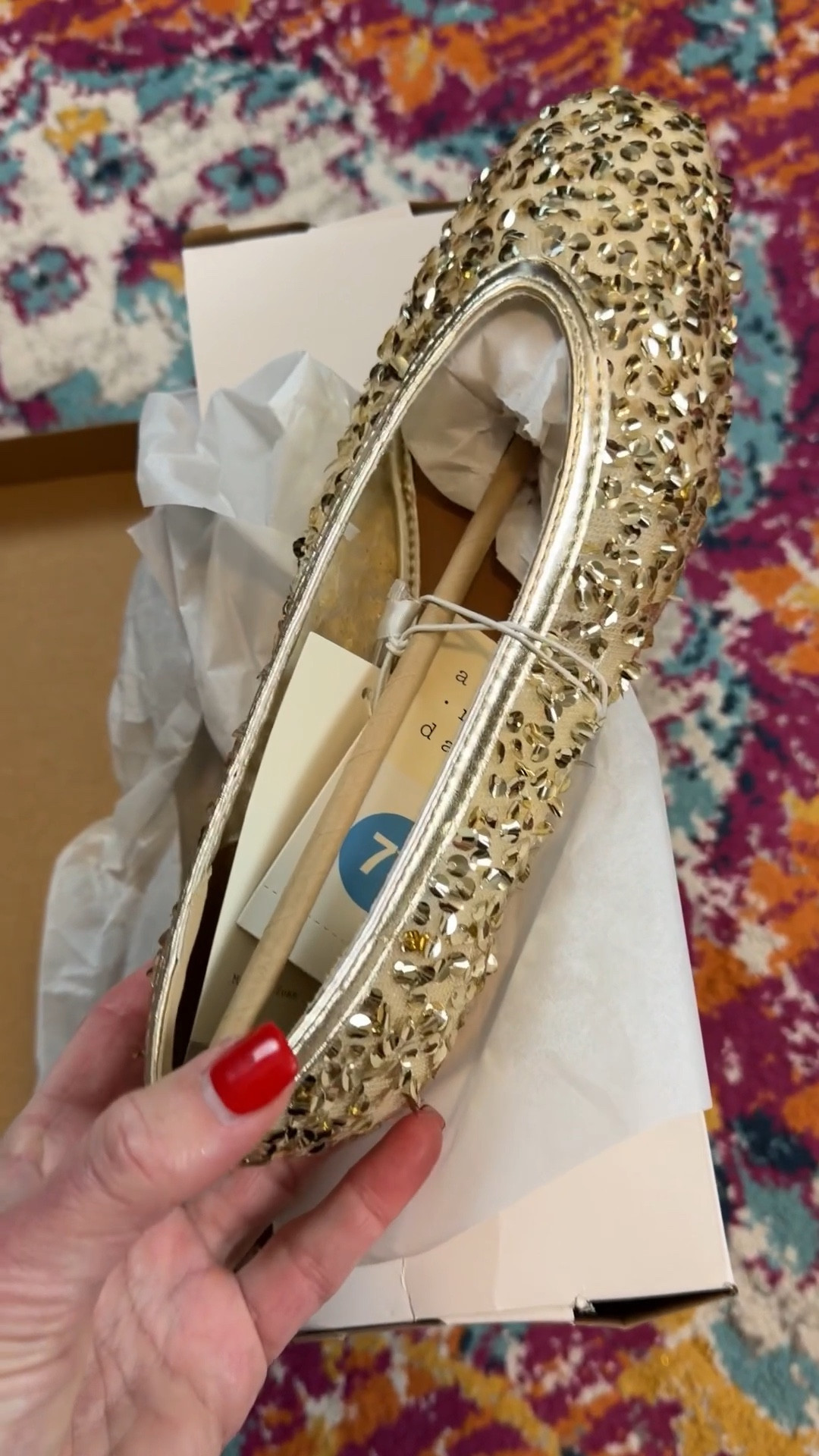 Target chooser 40% off and these are the two that I picked up. I just love the gold  detailing and then I wanted the red because I saw a girl on Pinterest had them so I needed to re-create the look with them.

#LTKSaleAlert #LTKmomlife #LTKgrwm