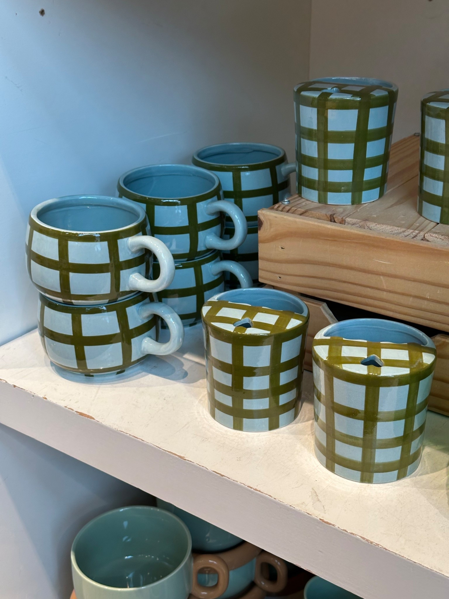 The Greta collection in the sweetest green and blue colorway! Did you see the new demi sipper shape? 

#LTKHome