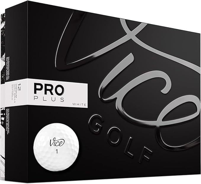 VICE Golf Pro Plus White Golf Balls | Amazon (US)
