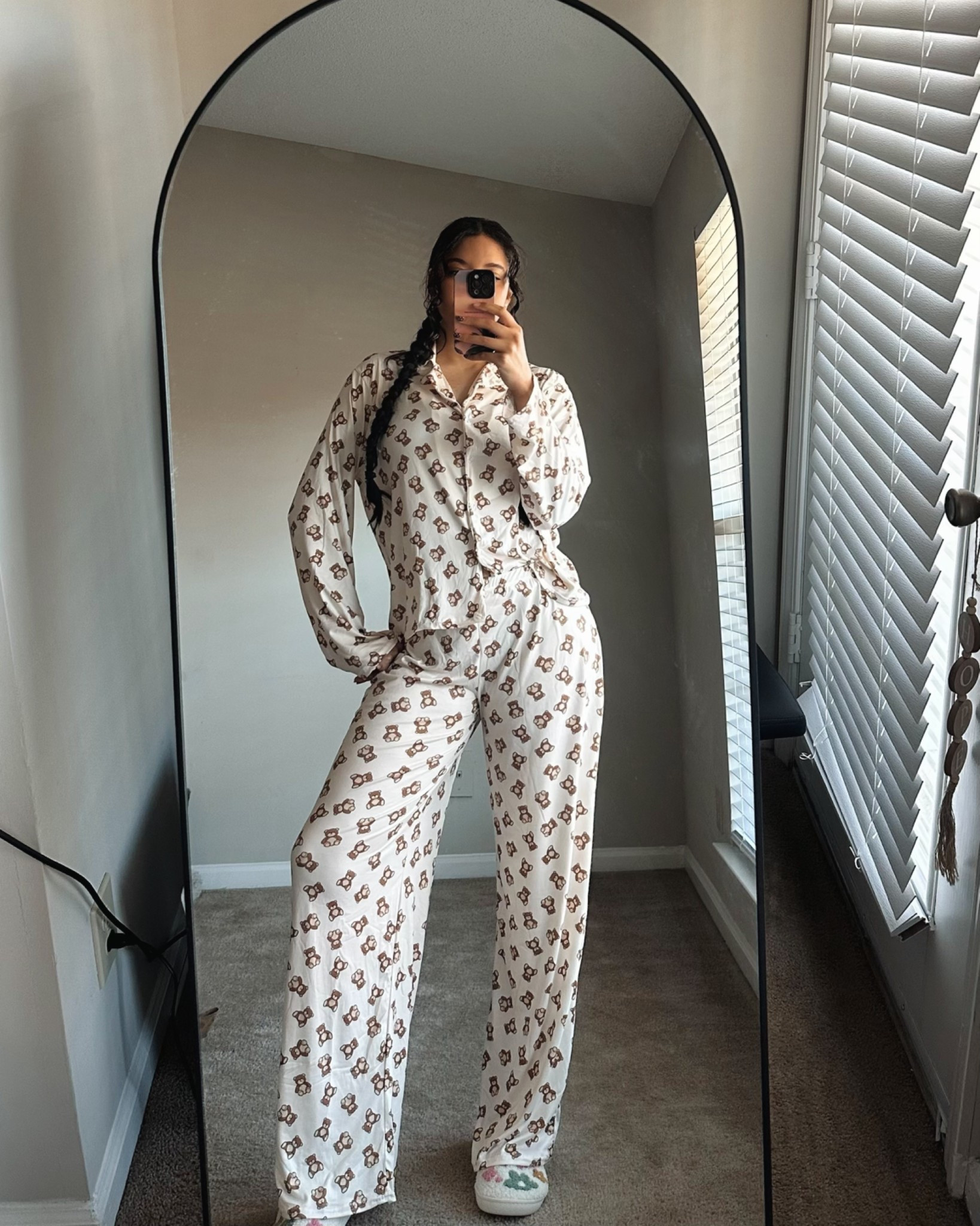 SOFT & COMFY TALL TEDDY BEAR PAJAMA SET 🤎 these are literally my favorite pajamas - I love lounging in these all day! 

#LTKSeasonal #LTKStyleTip #LTKFindsUnder50