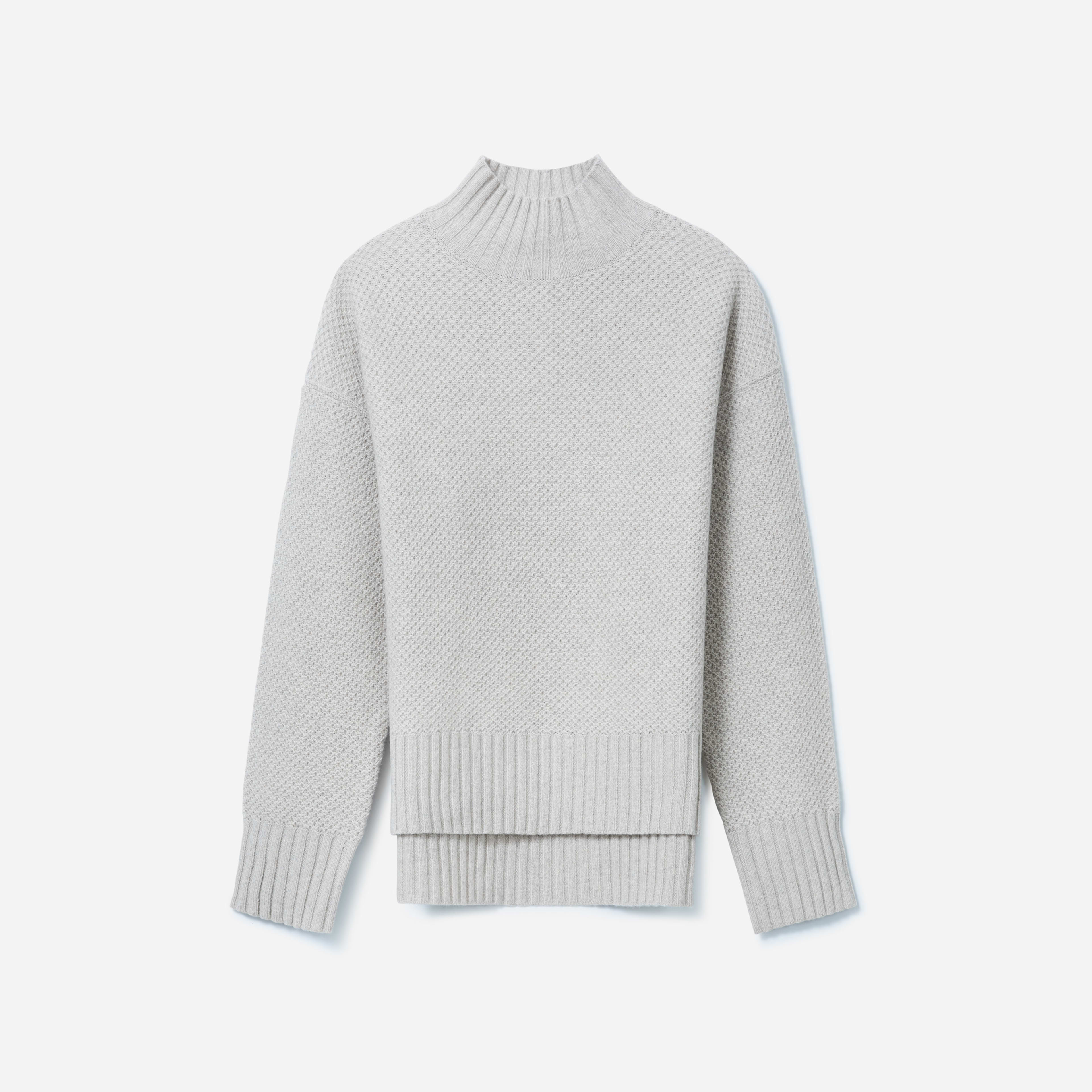 The Oversized Stroopwafel Turtleneck in ReCashmere | Everlane