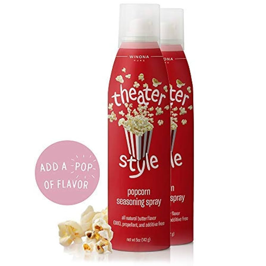 Winona Popcorn Butter Spray 5 Ounce Pack of 2 | Amazon (US)