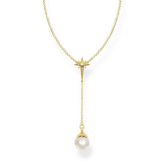 Necklace pearl star gold | Thomas Sabo (UK)