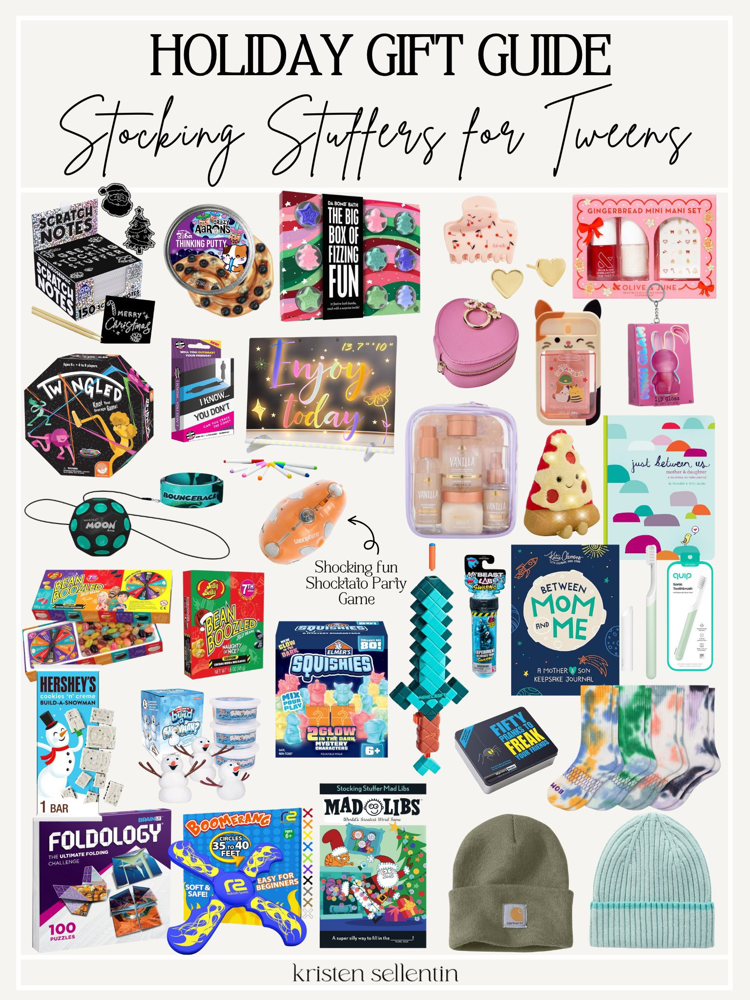 Holiday Gift Guide: Stocking Stuffers for Tweens! 

 

#LTKGiftGuide #LTKHoliday #LTKKids