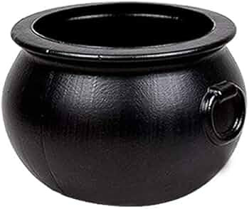 PMU Halloween 18 Inch Cauldron Plastic Bucket- Halloween Party Favors - Candy Holder for Kids - P... | Amazon (US)
