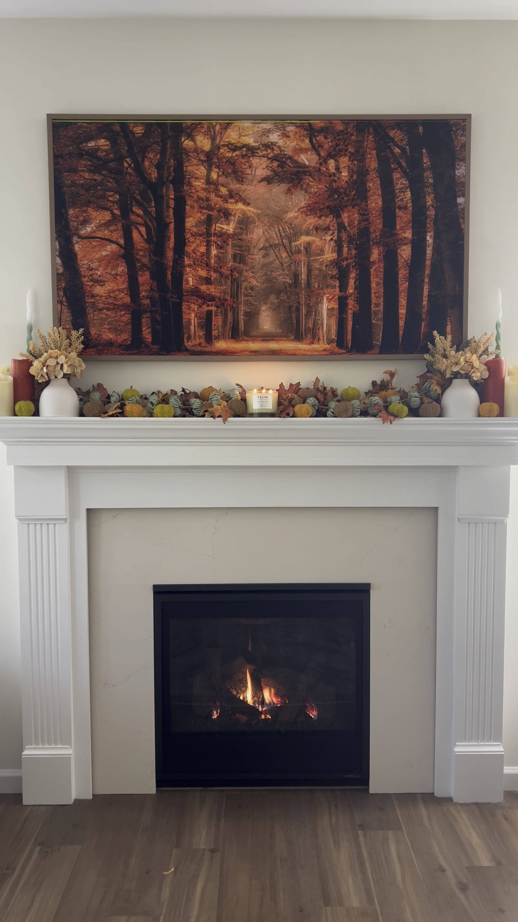 Fireplace decorations | fall decor | fall home style | fall home decorations | fireplace mantle | fall decorations | fall style | mantle decorations | home decor | amazon finds 

#LTKSeasonal #LTKVideo #LTKHome