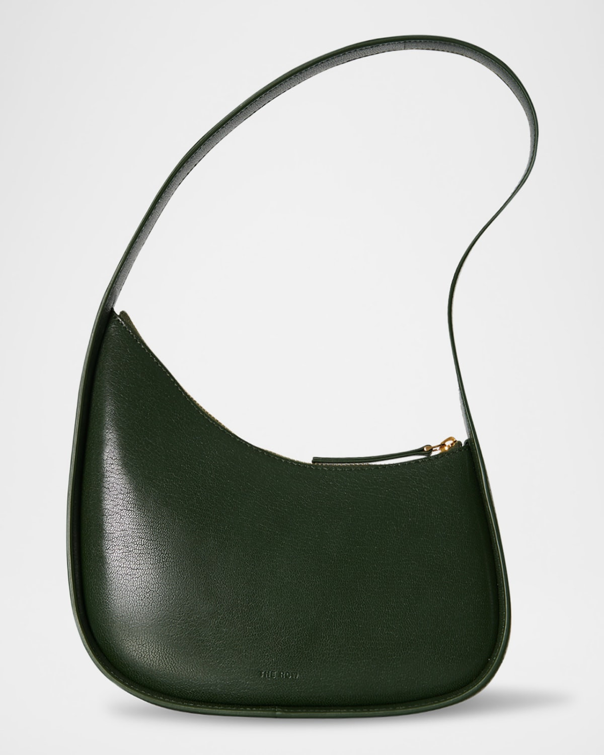 Half Moon in Shiny Kidskin Leather | Neiman Marcus