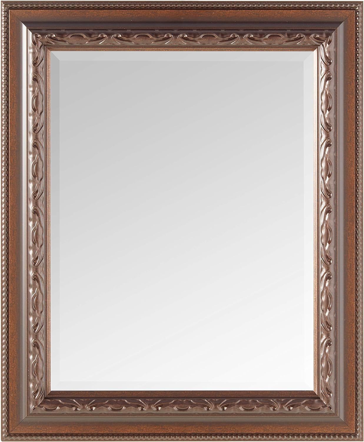 Head West Luxurious and Elegant Finish Addyson Rich Brown Embossed Oil-Rubbed Bronze Framed Wall ... | Amazon (US)