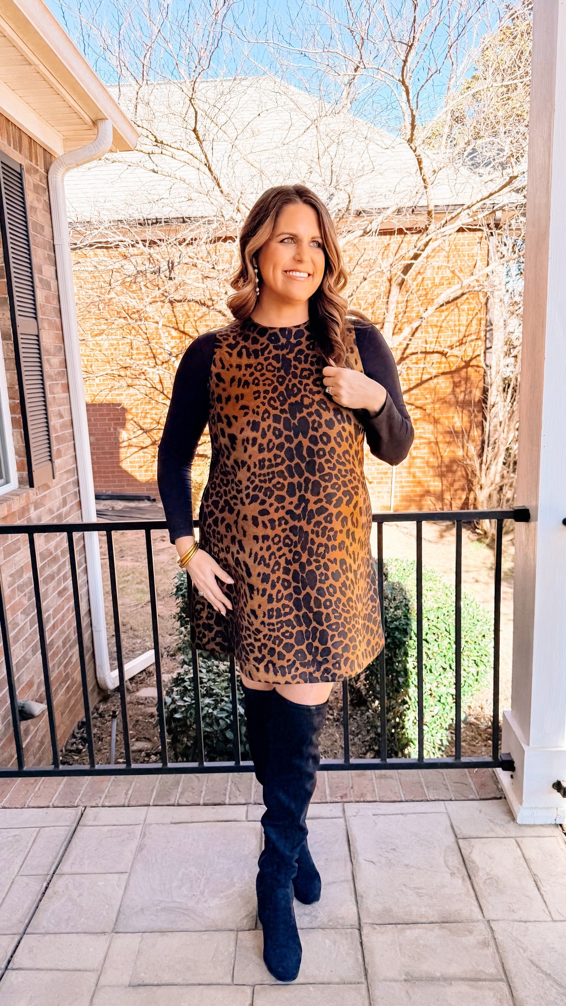 Easy winter style with the best over the knee boots and under shirt for every outfit. 
Everything fits TTS

#LTKMidsize #LTKdayinmylife #LTKSeasonal