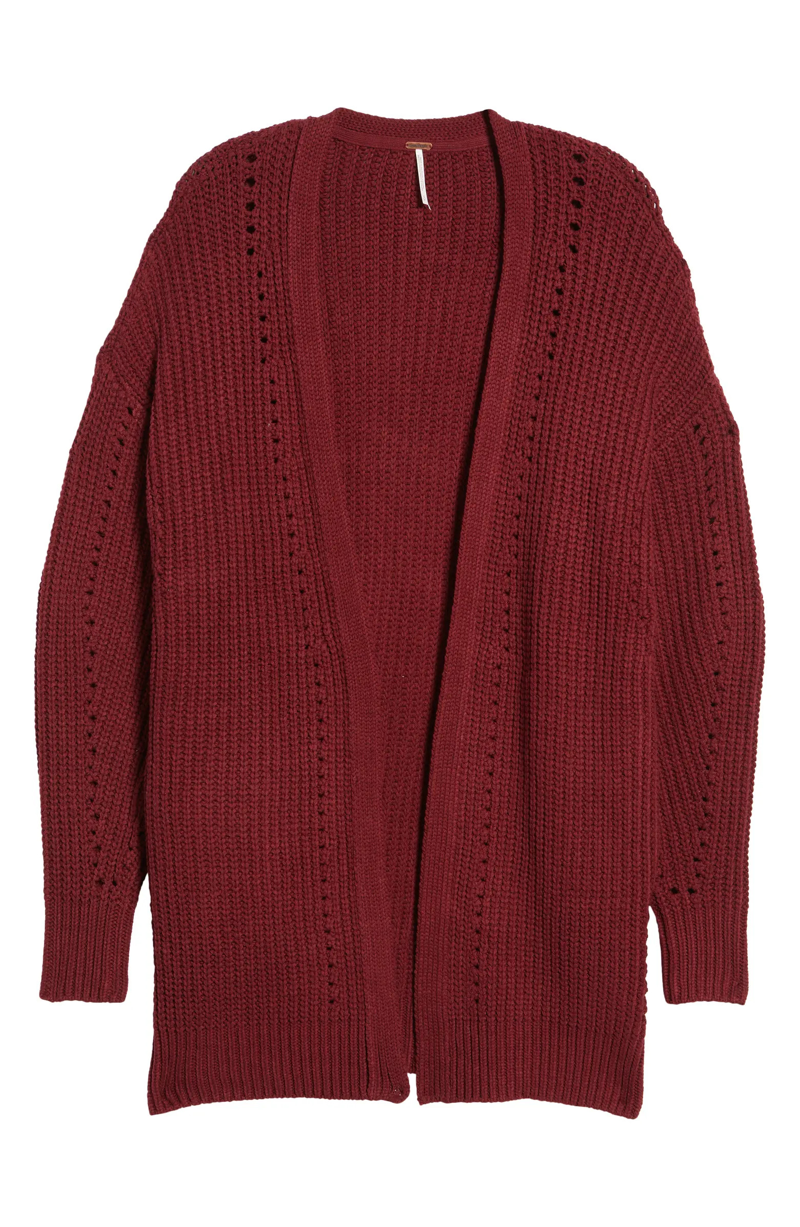 Women's Dare to Dream Rib Cotton Blend Cardigan | Nordstrom